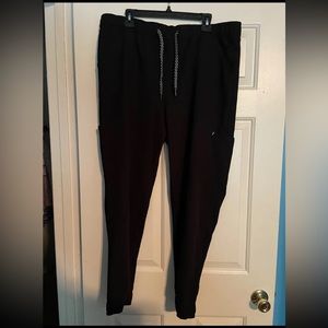 Jaanuu Black XL Women's Jogger Scrub Bottoms - New with tag